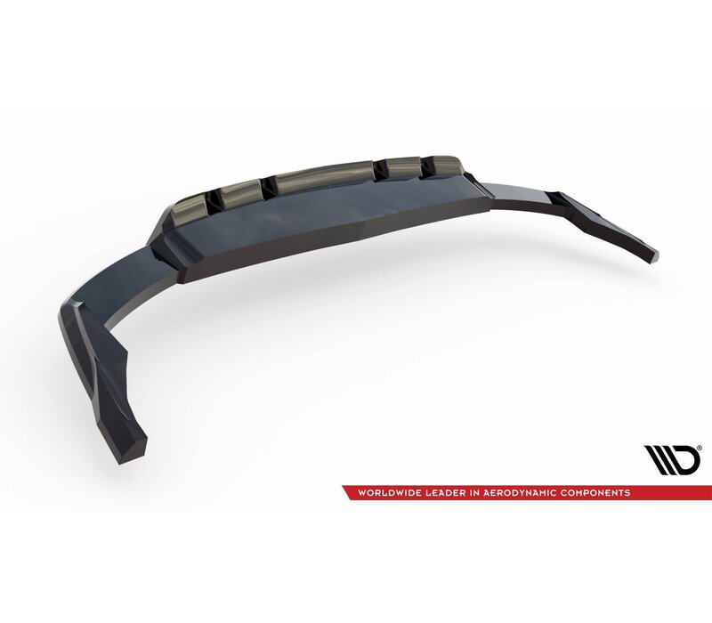 Rear Splitter (with vertical bars) V.2 voor Audi SQ8 /S-Line