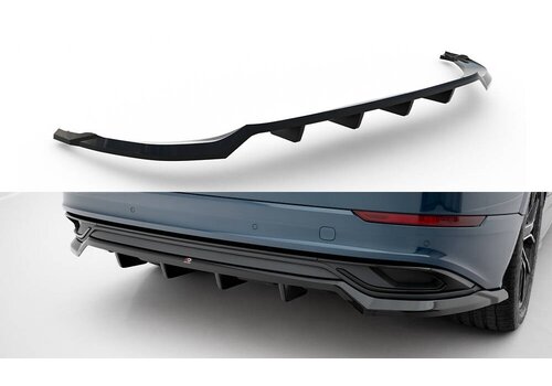 Maxton Design Central Rear Splitter (with vertical bars) voor Audi Q8 Mk1