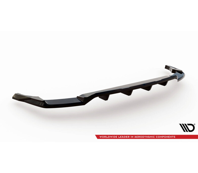 Central Rear Splitter (with vertical bars) für Audi Q8 Mk1 Facelift