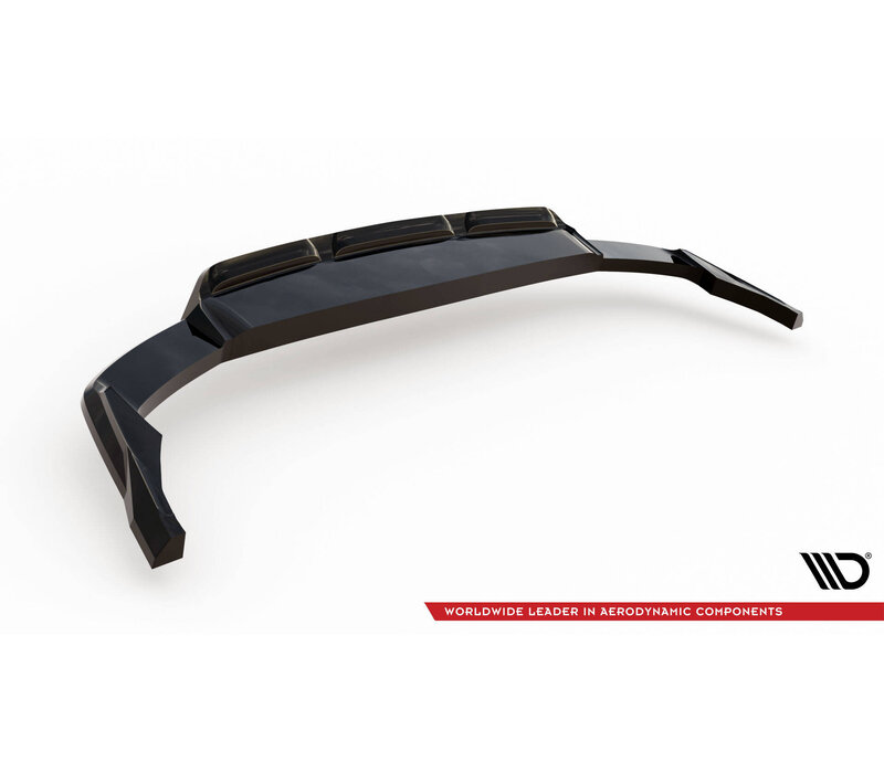 Central Rear Splitter (with vertical bars) für Audi Q8 Mk1 Facelift