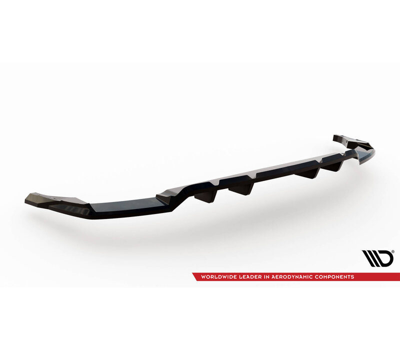 Central Rear Splitter (with vertical bars) V.1 für Audi SQ8 / Q8 S-Line Mk1