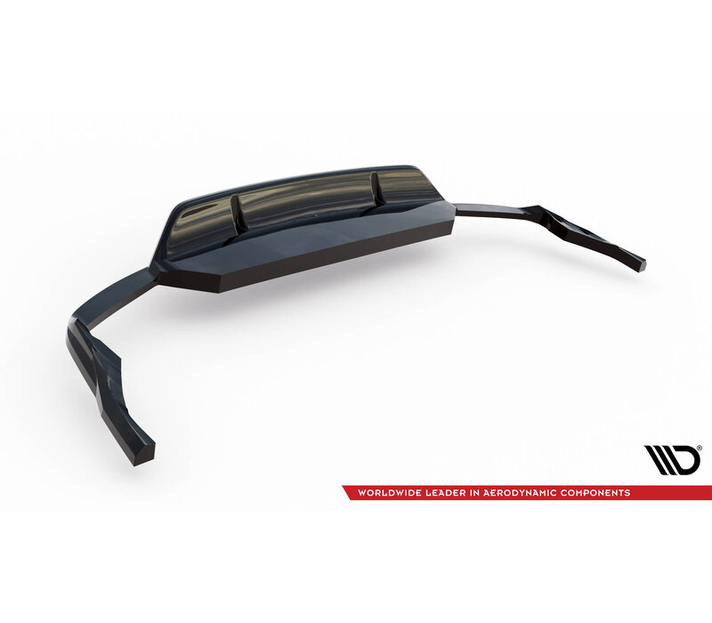 Central Rear Splitter (with vertical bars) for Audi SQ8 Mk1