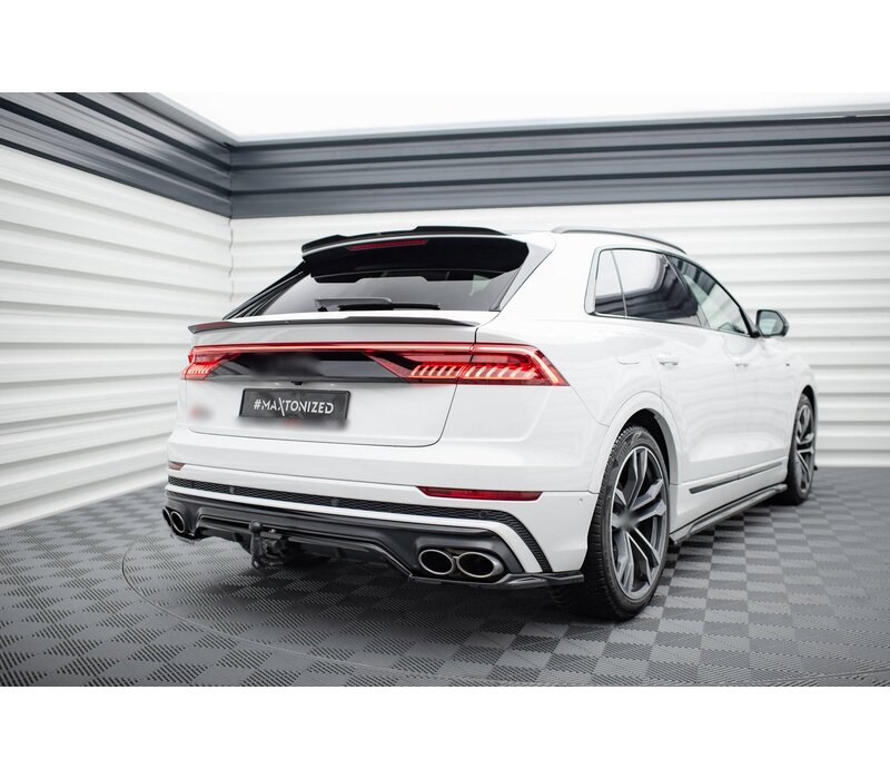 Central Rear Splitter (with vertical bars) for Audi SQ8 Mk1