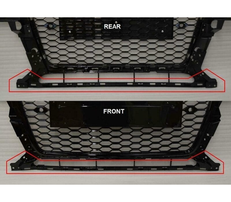 RS Q5 Look Front Grill voor Audi Q5 8R Facelift