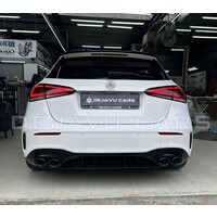 A45 AMG Look Diffuser voor Mercedes Benz A Klasse W177 Hatchback