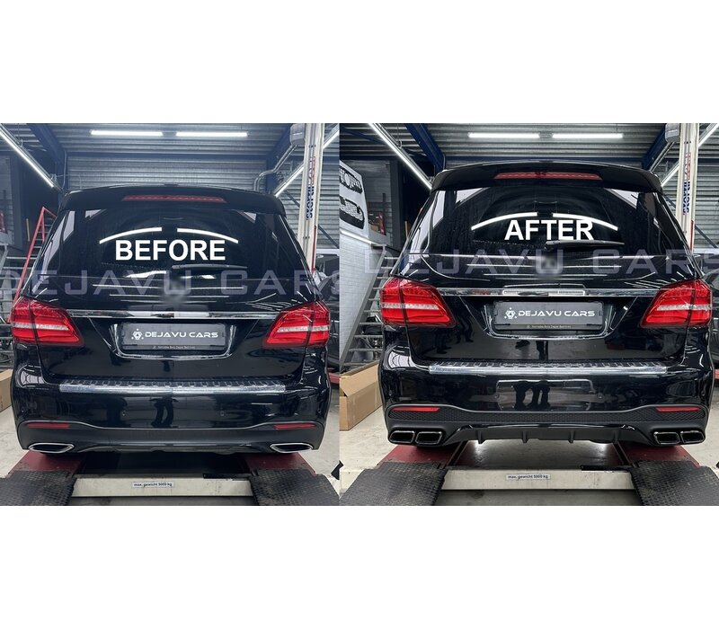 GLS63 AMG Look Diffuser for Mercedes Benz GLS X166 SUV Facelift