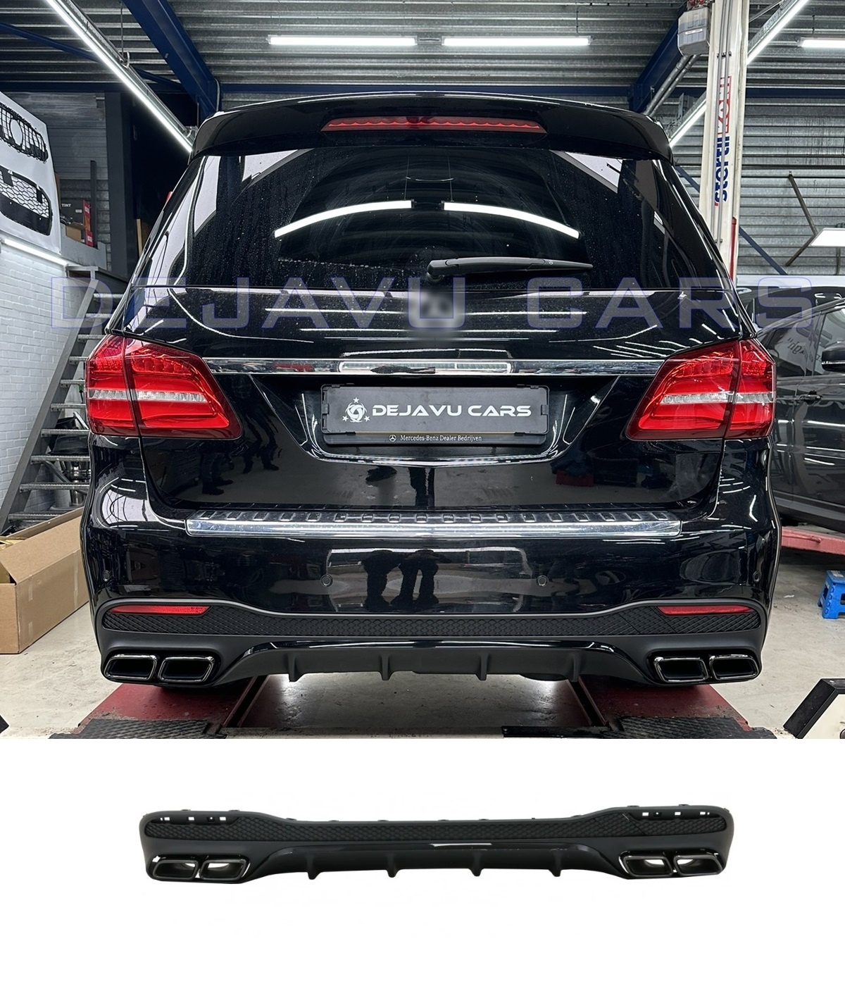 Rear Bumper Kit | MERCEDES BENZ GLS SUV 350d 2017 Rear Bumper Kit | MERCEDES BENZ GLS SUV 350d 2017
