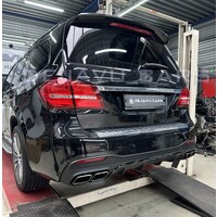 GLS63 AMG Look Diffuser voor Mercedes Benz GLS X166 SUV Facelift
