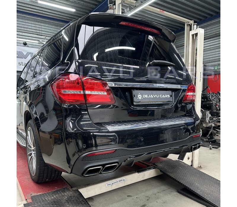 GLS63 AMG Look Diffuser voor Mercedes Benz GLS X166 SUV Facelift