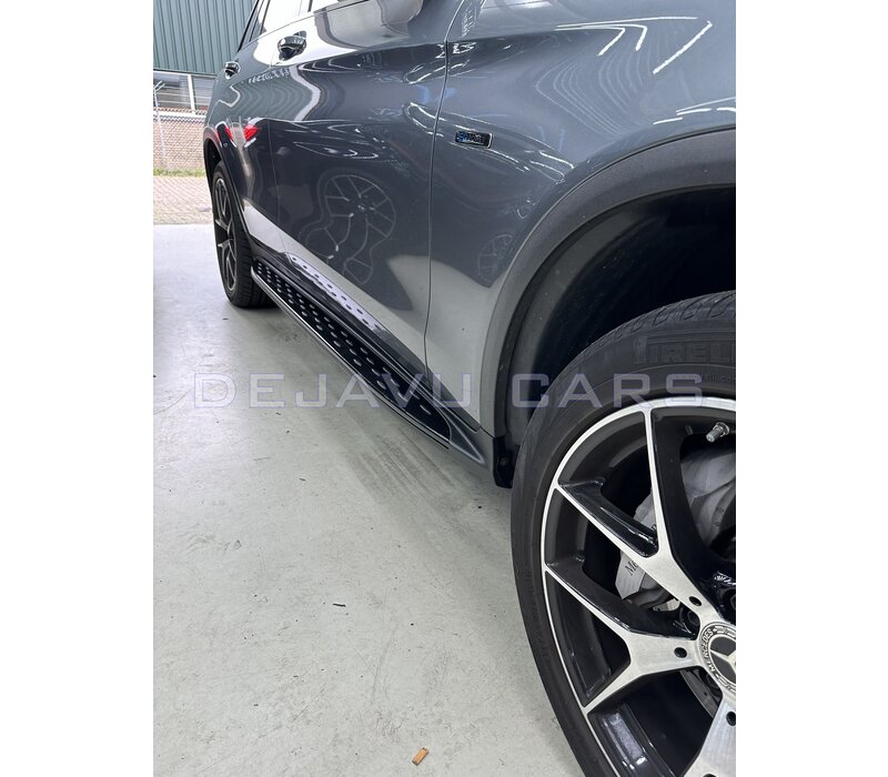 Running boards set Black Edition for Mercedes Benz GLC Class X253 SUV & C253 Coupe