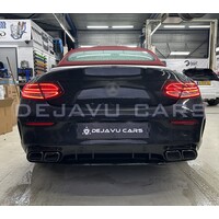 C63S AMG Look Diffusor für Mercedes Benz C-Klasse C205 / A205