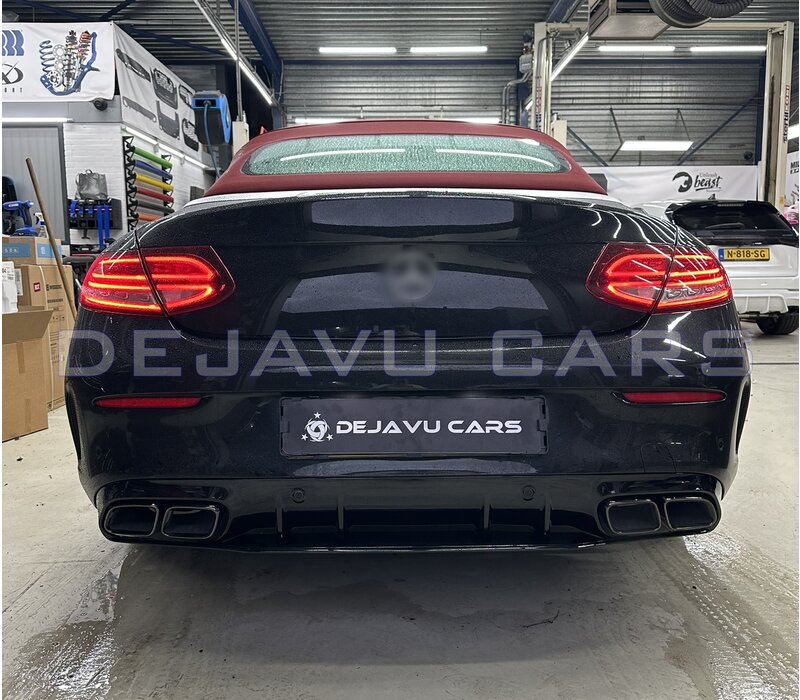 C63S AMG Look Diffusor für Mercedes Benz C-Klasse C205 / A205