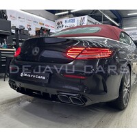 C63S AMG Look Diffusor für Mercedes Benz C-Klasse C205 / A205