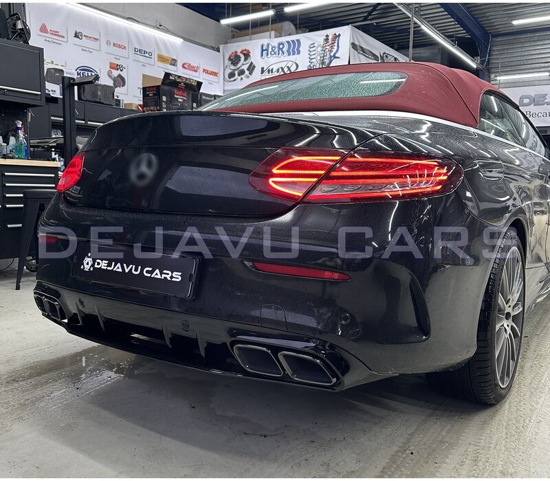 C63 AMG Look Diffuser voor Mercedes Benz C Klasse C205 A205