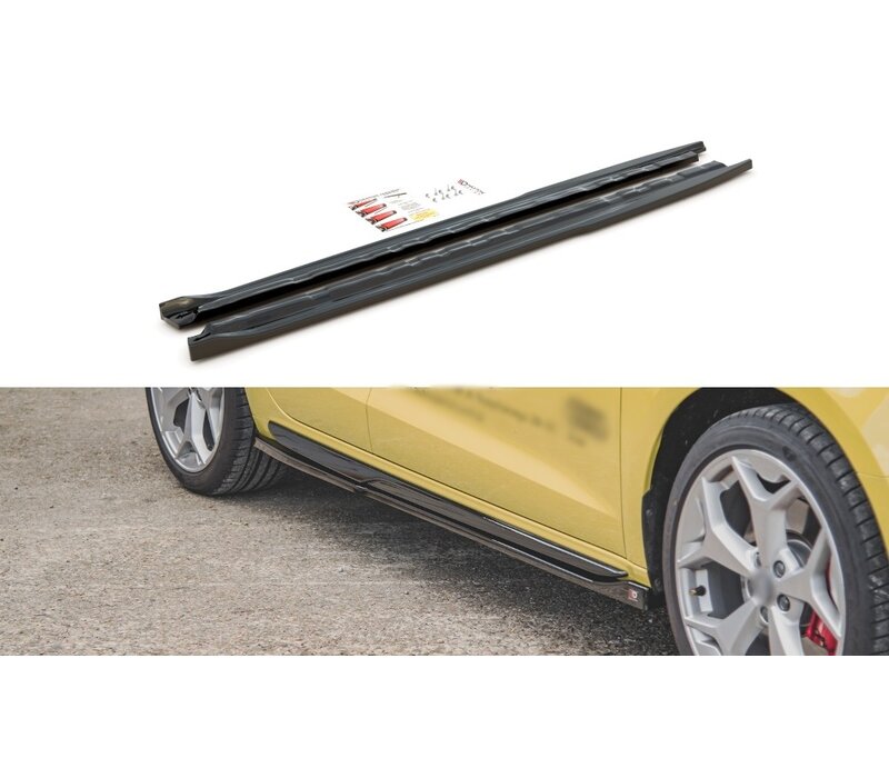 Side Skirts Diffuser für Audi A1 GB S-line