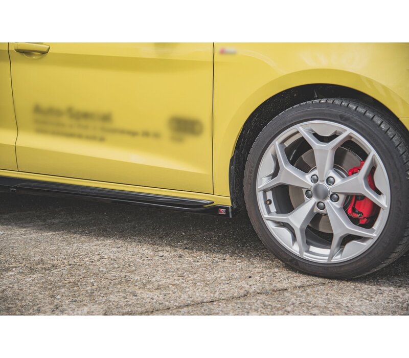 Side Skirts Diffuser für Audi A1 GB S-line