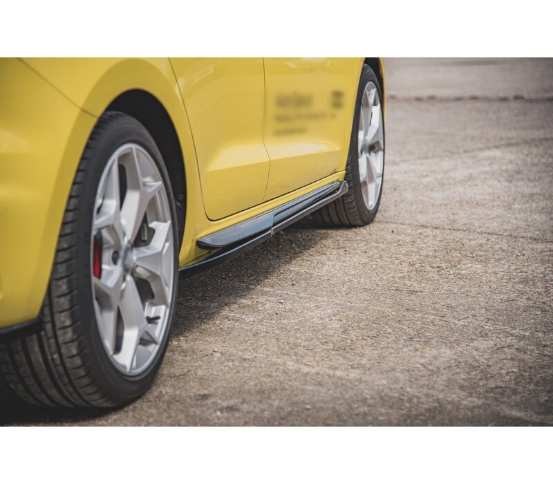 Side Skirts Diffuser für Audi A1 GB S-line