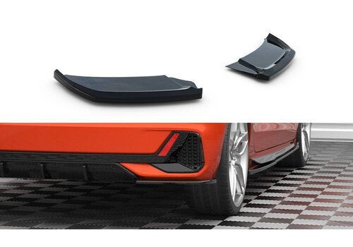 Maxton Design Rear Side Splitter V.2 voor Audi A1 GB S-Line