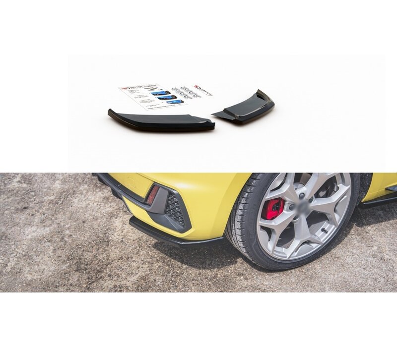 Rear Side Splitter für Audi A1 GB S-Line