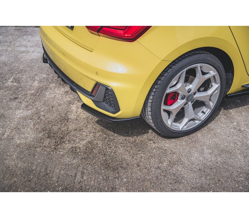 Rear Side Splitter voor Audi A1 GB S-Line