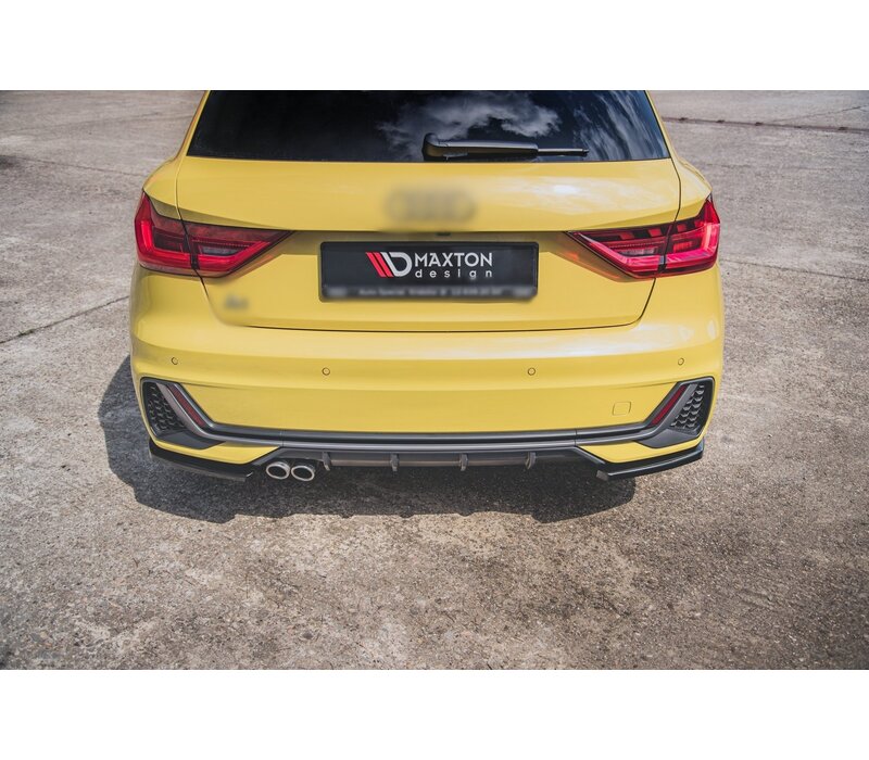 Rear Side Splitter voor Audi A1 GB S-Line