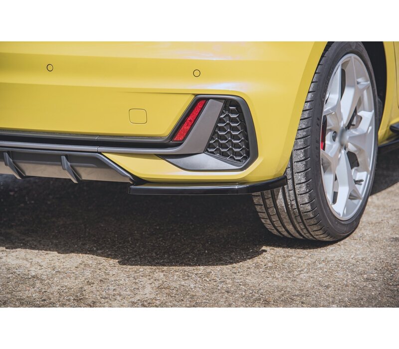 Rear Side Splitter für Audi A1 GB S-Line