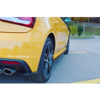 Rear Side Splitter voor Audi S1 8X
