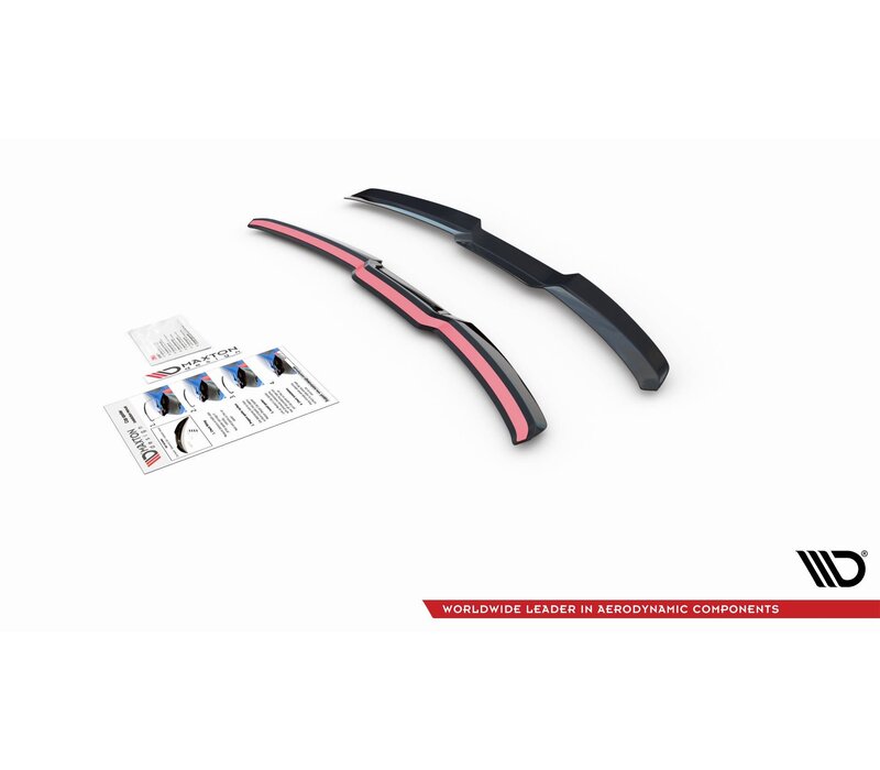 Dakspoiler Extension voor Audi A1 GB S-Line