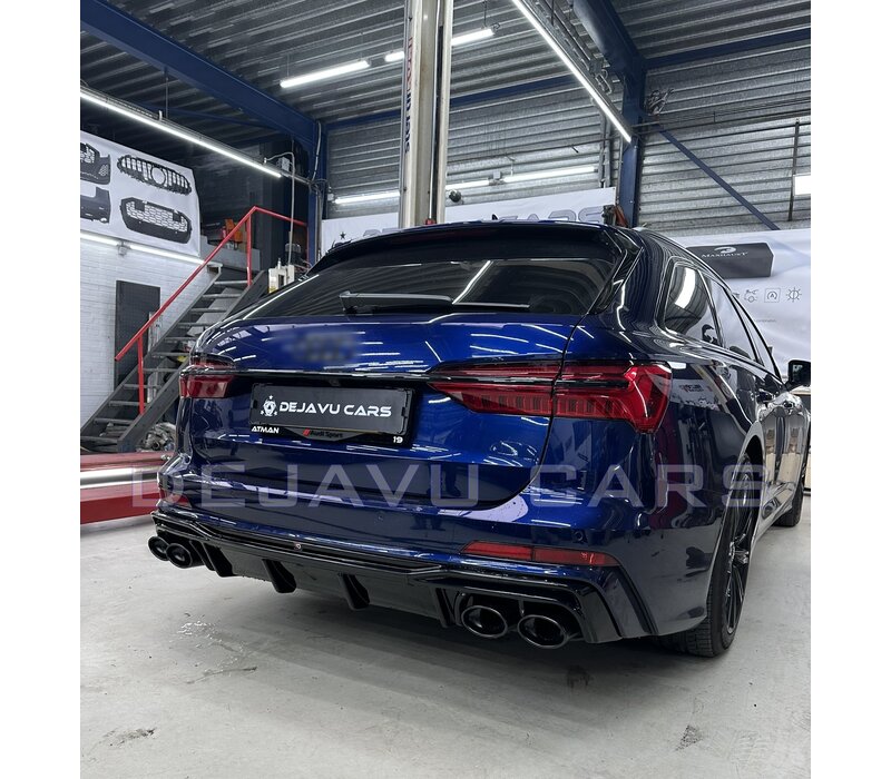 Aggressive Diffusor für Audi A6 C8 S-line / S6 C8
