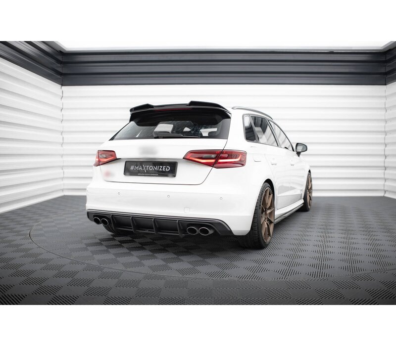 Dakspoiler Extension 3D voor Audi S3 / A3 S-Line