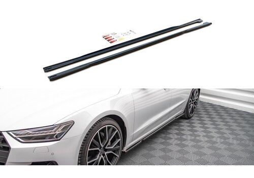Maxton Design Side skirts Diffuser voor Audi A7 C8