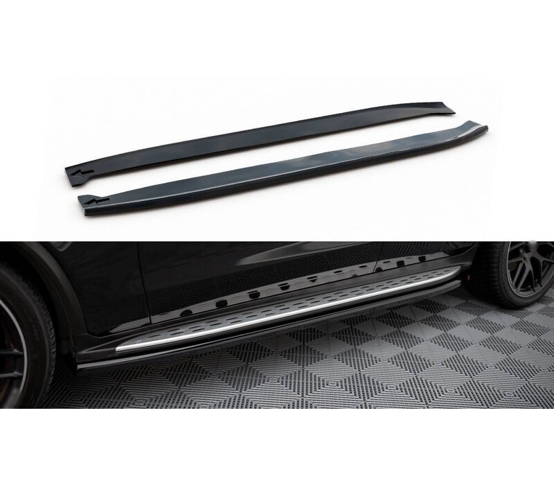 Side Skirts Diffuser for Mercedes Benz AMG GLC X253 / C253 | AMG Line | C43 | C63