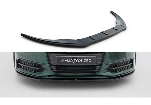 Maxton Design Front splitter V.1 voor Audi A6 C7 S line / S6