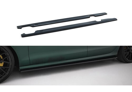 Maxton Design Side skirts Diffuser voor Audi A6 C7 4G S line / S6