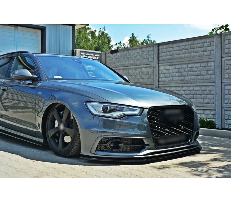 Front splitter V.1 for Audi A6 C7 S line / S6