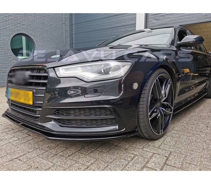 Front splitter V.1 for Audi A6 C7 S line / S6
