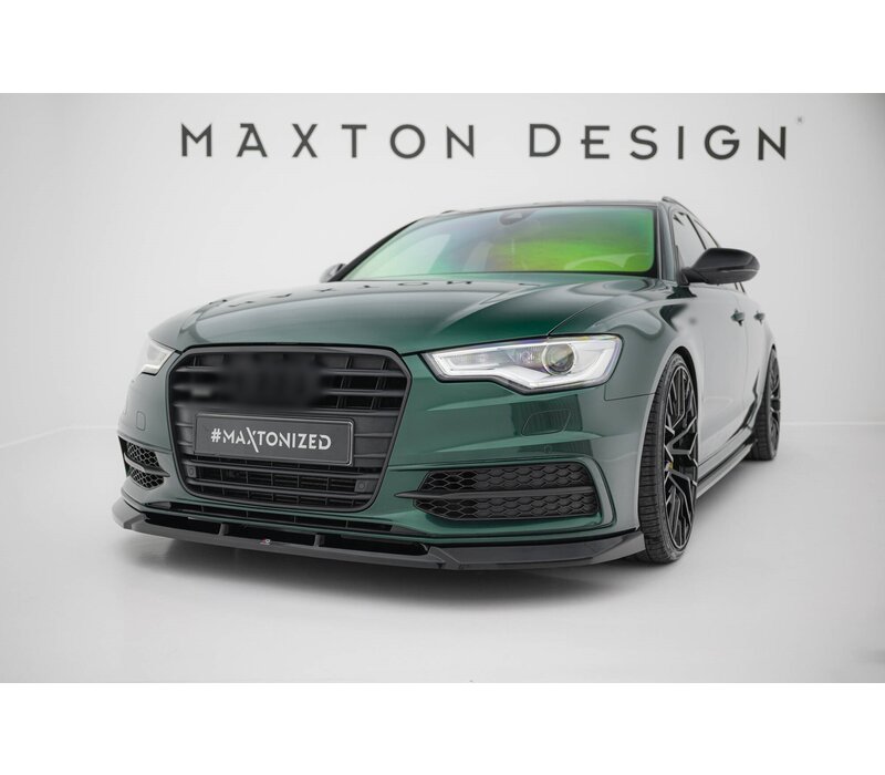 Front splitter V.3 for Audi A6 C7 S line / S6