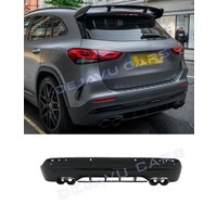 GLA45 AMG Look Diffuser voor Mercedes Benz GLA H247 AMG Line