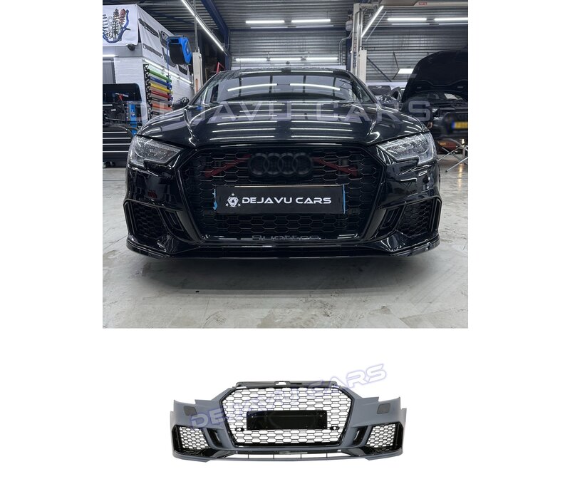 RS3 Look Voorbumper voor Audi A3 8V Sportback / Hatchback