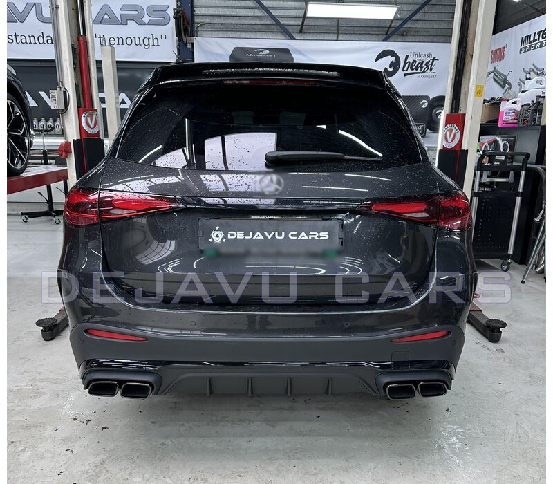 GLC63 AMG Look Diffuser voor Mercedes Benz GLC X254 SUV