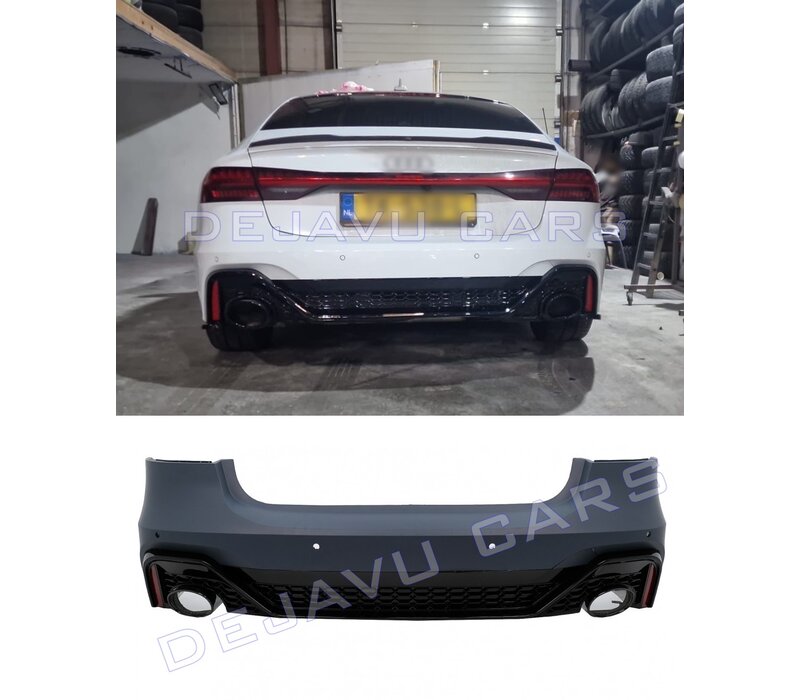 RS7 Look Heckstoßstange für Audi A7 C8