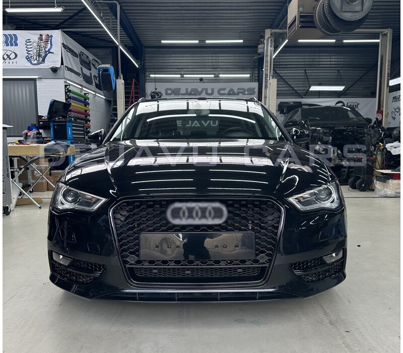 RS3 Quattro Look Front Grill for Audi A3 8V / S line / S3