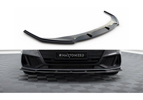 Maxton Design Front Splitter V.2 voor Audi A7 C8 S line / S7 C8