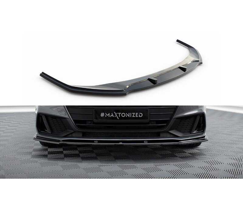 Front Splitter V.2 voor Audi A7 C8 S line / S7 C8