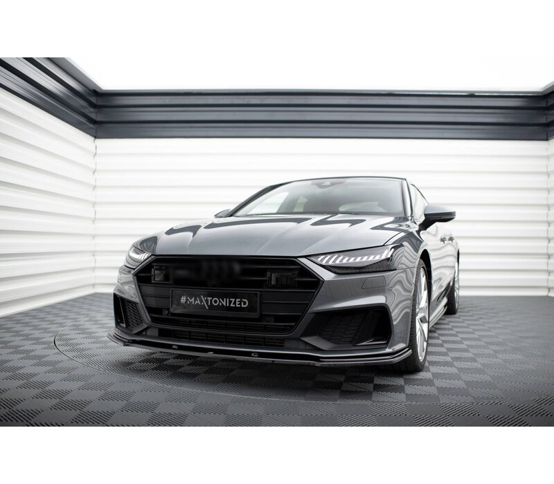 Front Splitter V.2 voor Audi A7 C8 S line / S7 C8