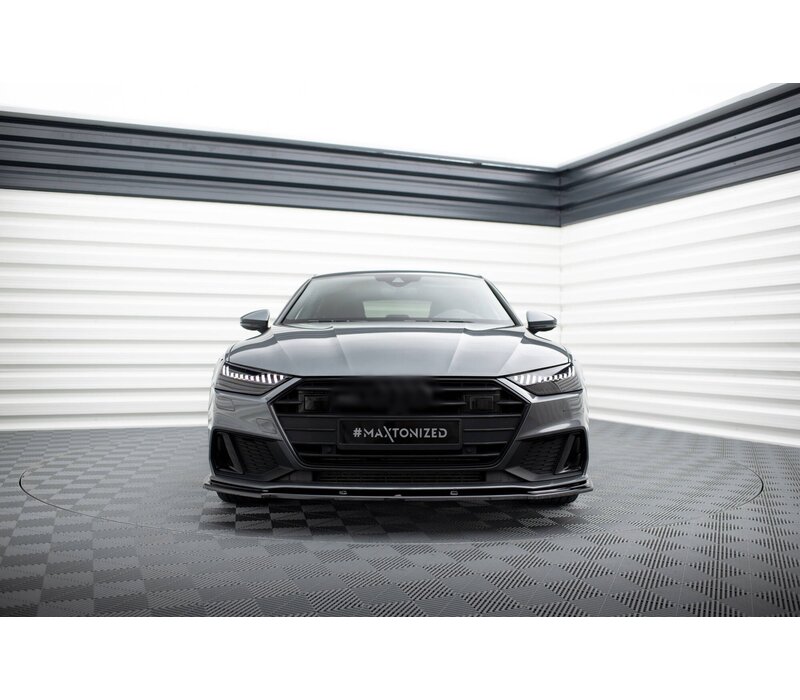 Front Splitter V.2 voor Audi A7 C8 S line / S7 C8