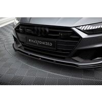 Front Splitter V.2 voor Audi A7 C8 S line / S7 C8