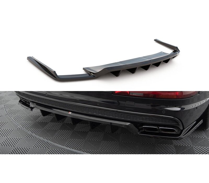 Central Rear Splitter (with vertical bars) für Audi SQ7 Mk2