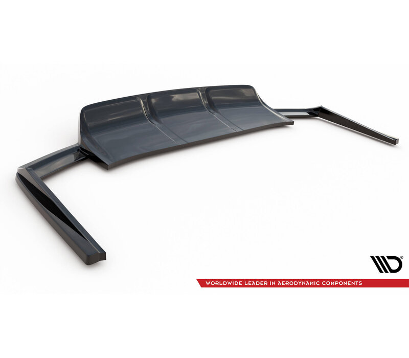 Central Rear Splitter (with vertical bars) für Audi SQ7 Mk2