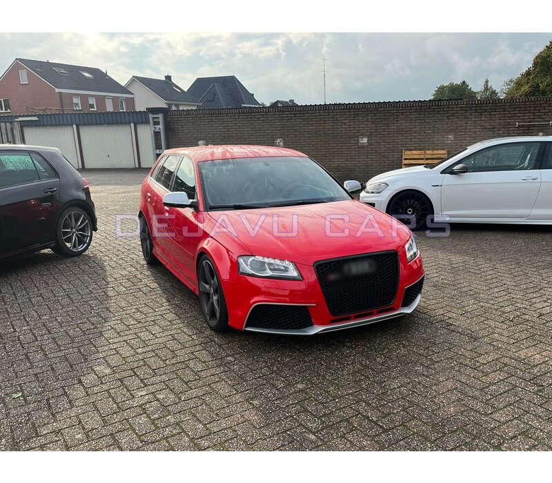 RS3 Look Front Grill voor Audi A3 8P / S line / S3 / RS3